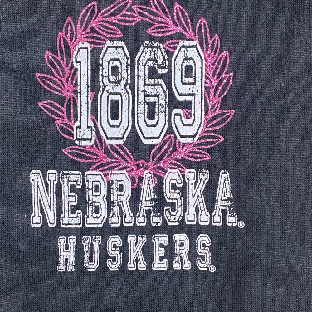 J. America Nebraska Huskers Black Sweat Pants Women’s Size Small - Picture 9 of 13